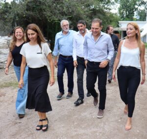 Victoria Flores y Martín Gil de Recorrida por el Cluster Reciclador