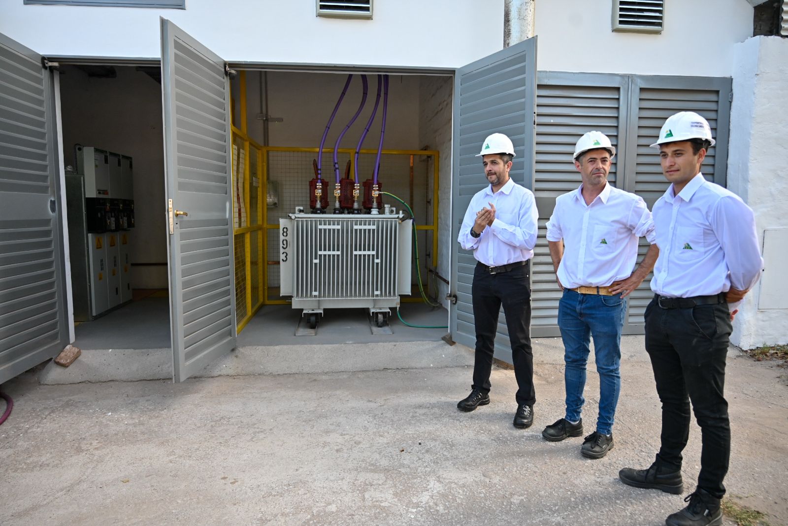 La Cooperativa de Servicios Públicos de Jesús María y Colonia Caroya repotenció la estación transformadora del Festival de Doma